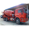 Shacman F2000 self loading concrete mixer truck